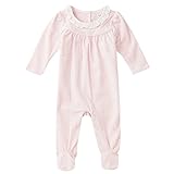 ポロ ラルフ ローレン　ラッフルドベロアカバーオール　ロンパース　長袖　女の子　　【310617688005】　（サイズ：9m、カラー：Fresh pink） [並行輸入品]