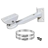 円柱角度 角柱 屋外 調整金具 防犯カメラ ハウジング ブラケット 円柱 角柱 屋外 ハウジング ブラケット 防犯カメラ 取付金具 ポール Φ20CMステンレスバンド x 2