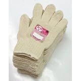 富士手袋工業 純綿軍手 女性用 キナリ(綿色) 5ダース 602-LA