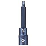 Demiawaking トルクスネジ用ビットドライバービット 1/2"100mm T20-T60 1個入り T35