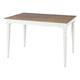 アンティーク風ダイニングテーブル/リビングテーブル 【長方形 幅120cm】 木製 『ビッキー』 PM-862