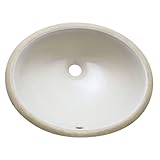 Vitreous中国アンダーマウントバスルームシンク 18 Inches CUM18LN 1