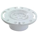 Water-Tite 85720 Closet Techno Flange with Knockout - PVC/DWV by EZ-Flo