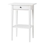 IKEA(イケア) HEMNES ホワイト 00178890 ベッドサイドテーブル、ホワイト