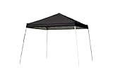 ShelterLogic 22547 12x12 SL Pop-up Canopy Black Cover Black Roller Bag