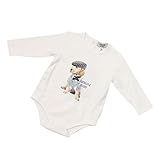 (アルマーニベビー) ARMANI BABY ベビー服 長袖ロンパース BKK151CWHT 12Mサイズ [並行輸入品]