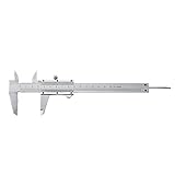 キャリパー、BeSdeキャリパー測定ツール0 – 150 mmステンレススチールメタルノギス A シルバー