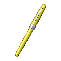 プラチナ 万年筆 プレジール バリ・シトラス 細字（F)