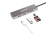 Beyond USB Cドッキングステーション, Type C ドッキングステーション 5-in-1 USB Cアダプター、SD/TFカードリーダー付き、3つのUSB 3.0ポート、MacBook Pro 2016/2017/2018/2019、Thinkpad Chromebook、Dell XPSなど
