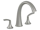 Symmons SRT-5570-STN Elm Roman Tub Faucet, Satin [並行輸入品]
