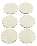 シンワ測定 強力カラーマグネット ヨーク付 直径30mm 白 6コ入 ビニール袋入 71829