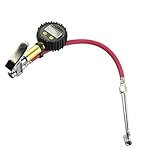 Fenteer LCD照明付き　デジタル圧力計　エアタイヤインフレータ　持ち運びやすい　高精度