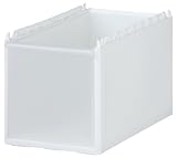 Like-it ストッカーユニット スリムストレージ ミディ 深型 ホワイト 255M