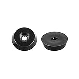 uxcell ゴム足バンパー ラウンドアンプキャブ 18mmボトム幅×15mmトップ幅×5mm高さ 12個入り