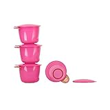 予備校と行くフードポット、1パックピンク4 (Vital Baby) (x 6) - Vital Baby Prep And Go Food Pots, Pink 4 per pack (Pack o