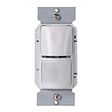 WattStopper ws-301-wパッシブ赤外線占有モーションセンサー壁スイッチwith Neutral Senseテクノロジー、ホワイト