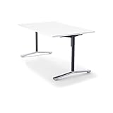 コクヨ   ミーティングテーブル DAYS OFFICE FLIP TOP XY-TFT158SCPMCW 幅150×奥行80CM 天板グレイン