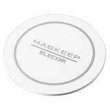エレコム マグネットステッカー Magkeep 【 iPhone12 / 12 Pro シリーズ対応 】 1枚入り ホワイト AMS-DSSTWH