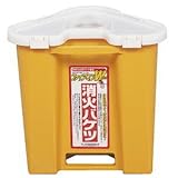 三角消火バケツ　ファイアマンＷ　イエロー　PP製