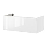 GODMORGON 洗面台（引き出し×1） / ハイグロス ホワイト[イケア]IKEA（60150572）