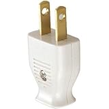 明工社:明工 平形スモールプラグ(乳白) MP2539W1 型式:MP2539W1