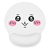 Newseego マウスパッド かわいい リストレスト 一体型マウスパッド 低反発リストレス 人間工学 クッション キャラクター 滑り止め 水洗い 耐久性良い 手首 疲労軽減 ゲーム 仕事用 パソコンパッド おしゃれ