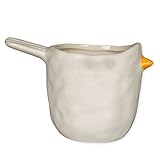 Hey Birdie White 4 Inch Decorative Ceramic Vase [並行輸入品]