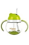 mOmma Cup with Straw and Dual Handles 250 ml (Green)