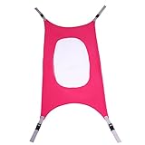 ベッドインベッド　ベビーベッド　ベビーハンモック 強化された 調節可能　安全　 (レッド)