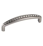 4-1/8" Overall Length Zinc Cabinet Pull with Rope Detail. Holes are 96mm c [並行輸入品]
