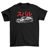 WRX STI ジャパンスタイルTシャツ US サイズ: Large カラー: ブラック