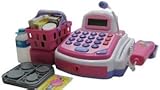 WeGlow International Electronic Cash Register Play Set (Pink) おもちゃ (並行輸入)