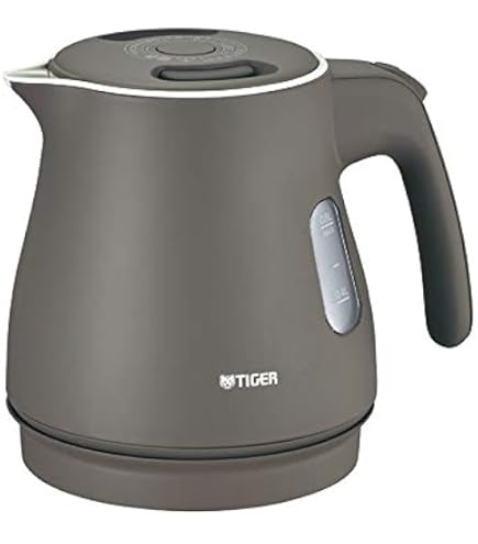 Amazon | タイガー魔法瓶 電気ケトル 0.6l アッシュグレー PCM-A060HA