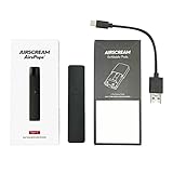 【AIRSCREAM】AirsPops Battery & Pod Set［Type-C］スターターセット バッテリー + ポッド 最新 電子タバコ VAPE (Black + POD)