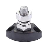 Fenteer マリン/ボート/ヨット/車/RVなど用　端子台　シングルスタッド　コネクタ　ターミナルブロック　ステンレス製　8mm　耐摩耗性