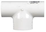 T型PVC 1 / 2 x 1 / 2 x 3 / 4 by Charlotte mfrpartno PVC 024012600ha