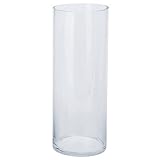 【2個セット販売】エイチツーオー　H1113　Flower Vase ガラス花瓶L　サイズ:φ15ｃｍｘ高さ40ｃｍ