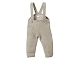 Disana Dungarees / Trousers in Organic Boiled Merino Wool Grey 86/92 12-24m by Disana