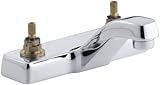 Kohler k-7404-k-cp Tritonセンターセット洗面所蛇口、ポリッシュクローム