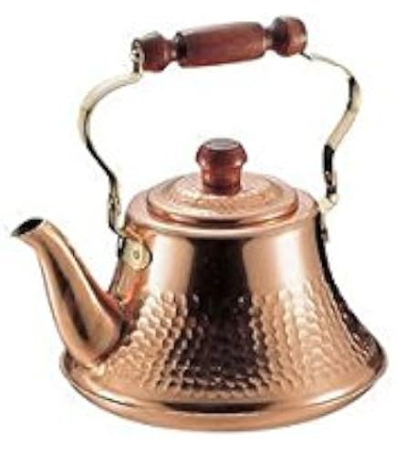 Amazon.co.jp: 玉川堂やかん銅製目打ち銅器古い茶道具鎚起銅器甕垂甕垂