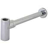 Kingston Brass DD8101 Fauceture Modern Bottle-Trap 12-Inch Vessel Sink Drain, Chrome [並行輸入品]