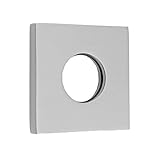 Jaclo 6007-PCH Contemporary Square Escutcheon, Polished Chrome [並行輸入品]