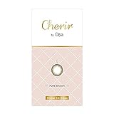 カラコン シェリールバイダイヤ ツーウィーク Cherir by Diya 2week 【1箱6枚入】PWR：-01.50／COLOR：ピュアブラウン