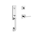 Baldwin SC.SEAxSQU.R.CSR.260.6L.DS.CKY.KD Seattle Single Cylinder Handleset with Right-Handed Contem