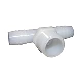 LASCO 19-9563 Tee Barb Fitting with 1/2-Inch Insert and 1/2-Inch Male Pipe Thread, Nylon by LASCO