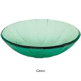 DecolavグリーンPinwheelアートガラスVessel sink1090-gr