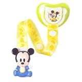 ピジョン おしゃぶりホルダー ベビーミッキー 4セット