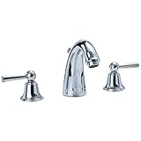 Cifial 293.150.620 Sea Island Widespread Bathroom Faucet with Pop-up Drain and Metal Lever Handles, 