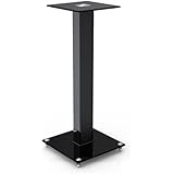 STARPLATINUM 良質 スピーカースタンド 【 フロアスタンド 】 組み立てカンタン 【 ブックシェルフ型スピーカー対応 】 SPセッタースタンドBS100 ミドル ブラック 2台セット