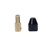 0.5-3.8mm キーレスチャック電動工具アクセサリーフィット2.3 MM電動ドリルモーターシャフト